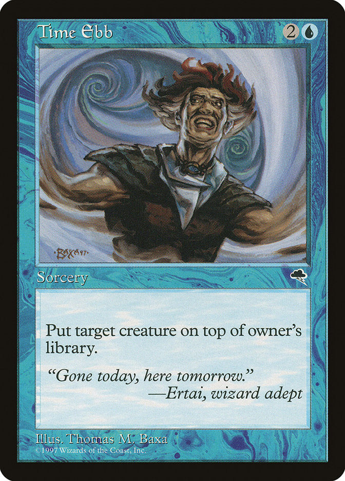 Time Ebb [Tempest] - Magic: The Gathering - Card Brawlers | Quebec | Canada |