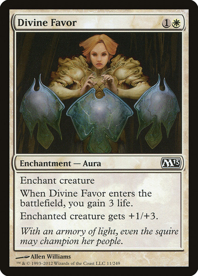 Divine Favor [Magic 2013] - Magic: The Gathering - Card Brawlers | Quebec | Canada |