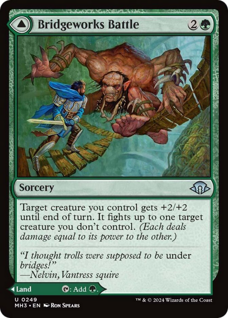 Bridgeworks Battle // Tanglespan Bridgeworks [Modern Horizons 3] - Magic: The Gathering - Card Brawlers | Quebec | Canada |