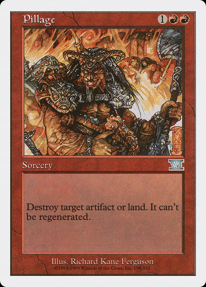 Pillage [Classic Sixth Edition] - Magic: The Gathering - Card Brawlers | Quebec | Canada |