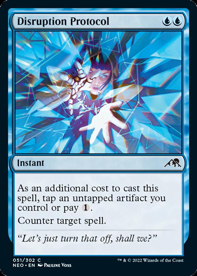 Disruption Protocol [Kamigawa: Neon Dynasty] - Magic: The Gathering - Card Brawlers | Quebec | Canada |