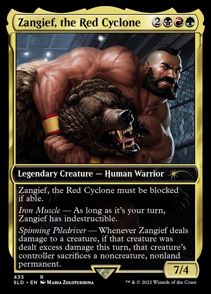 Zangief, the Red Cyclone [Secret Lair Drop Series] - Magic: The Gathering - Card Brawlers | Quebec | Canada |