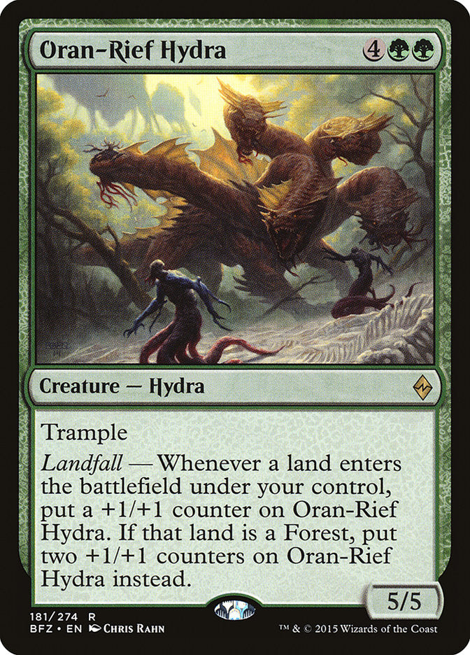 Oran-Rief Hydra [Battle for Zendikar] - Magic: The Gathering - Card Brawlers | Quebec | Canada |