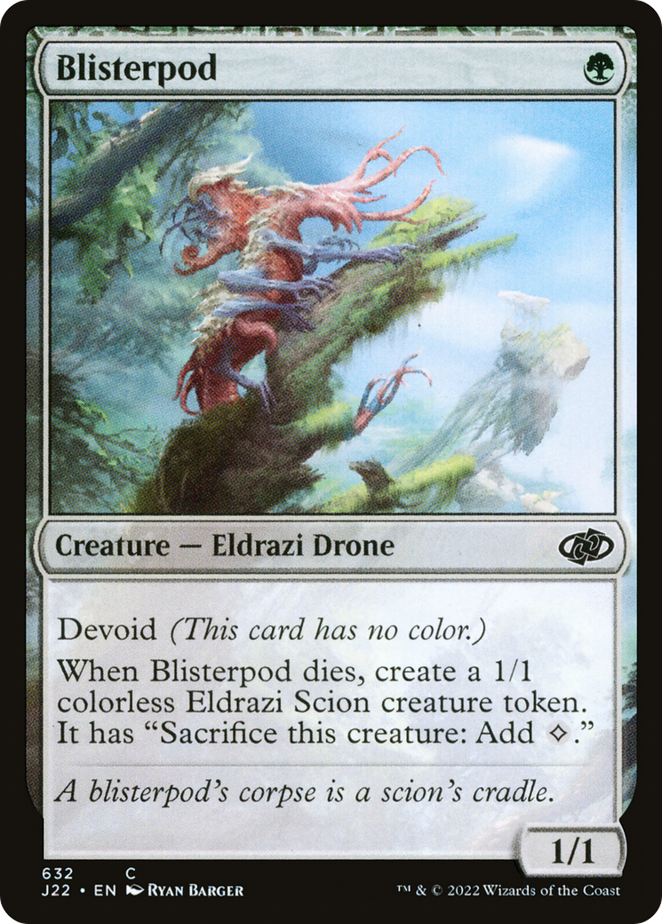Blisterpod [Jumpstart 2022] - Magic: The Gathering - Card Brawlers | Quebec | Canada |