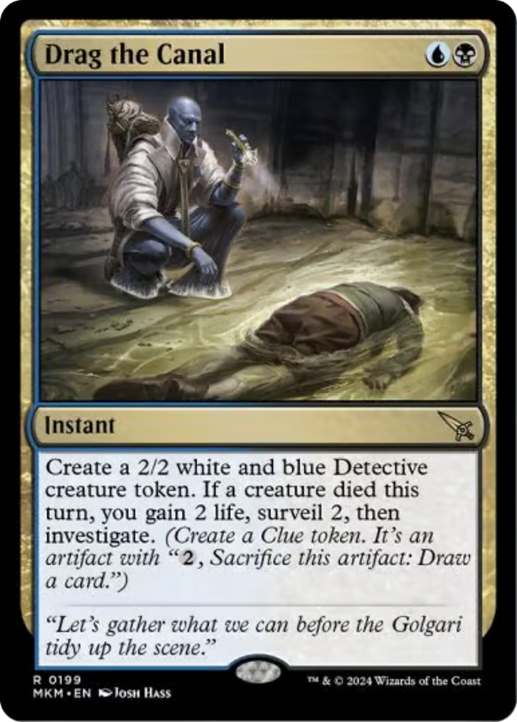 Drag the Canal [Murders at Karlov Manor] - Magic: The Gathering - Card Brawlers | Quebec | Canada |