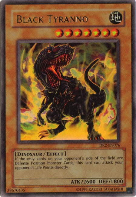 Black Tyranno [DR2-EN076] Ultra Rare - Yu-Gi-Oh! - Card Brawlers | Quebec | Canada |