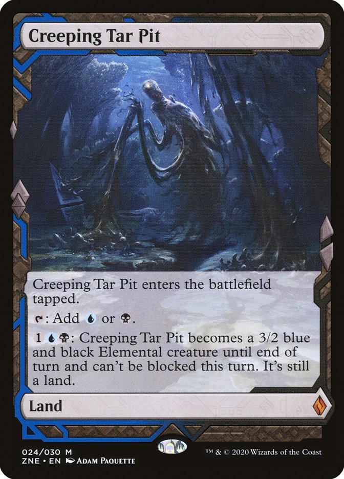 Creeping Tar Pit (Expeditions) [Zendikar Rising Expeditions] - Magic: The Gathering - Card Brawlers | Quebec | Canada |