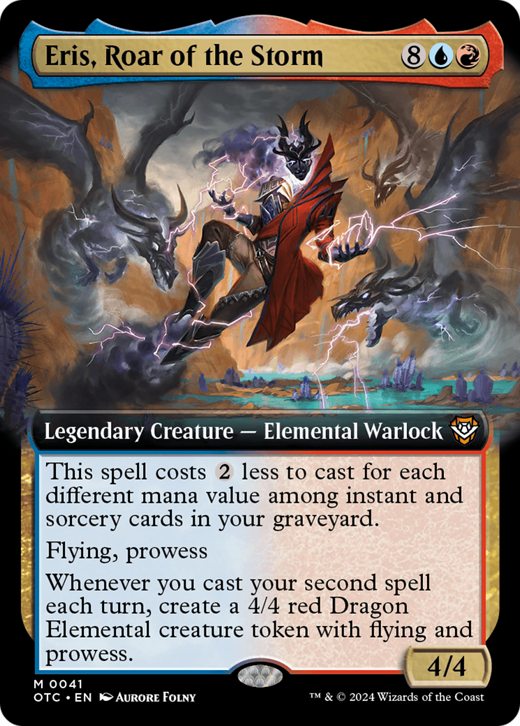 Eris, Roar of the Storm (Extended Art) [Outlaws of Thunder Junction Commander] - Magic: The Gathering - Card Brawlers | Quebec | Canada |