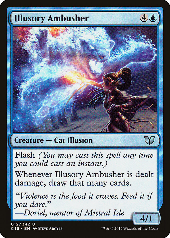 Illusory Ambusher [Commander 2015] - Magic: The Gathering - Card Brawlers | Quebec | Canada |