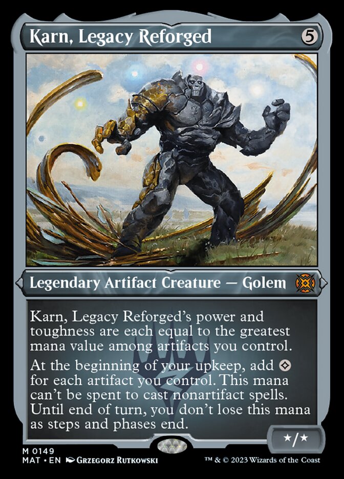 Karn, Legacy Reforged (Foil Etched) [March of the Machine: The Aftermath] - Magic: The Gathering - Card Brawlers | Quebec | Canada |