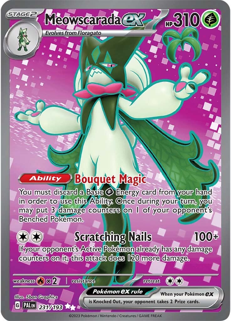 Meowscarada ex (231/193) [Scarlet & Violet: Paldea Evolved] - Pokémon - Card Brawlers | Quebec | Canada |