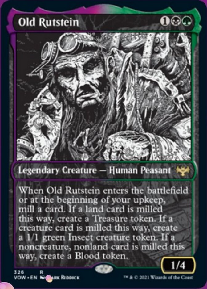 Old Rutstein (Showcase Eternal Night) [Innistrad: Crimson Vow] - Magic: The Gathering - Card Brawlers | Quebec | Canada |