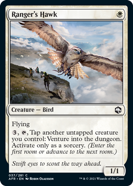 Ranger's Hawk [Dungeons & Dragons: Adventures in the Forgotten Realms] - Magic: The Gathering - Card Brawlers | Quebec | Canada |