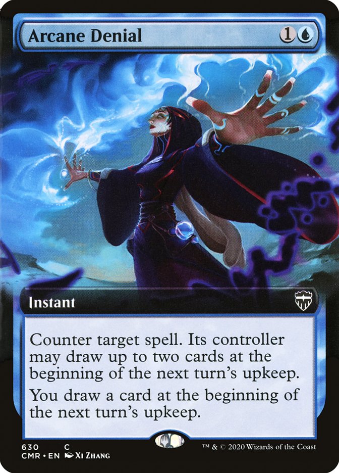 Arcane Denial (Extended Art) [Commander Legends] - Magic: The Gathering - Card Brawlers | Quebec | Canada |