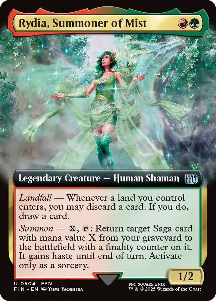 Rydia, Summoner of Mist (Extended Art) [FINAL FANTASY] - Magic: The Gathering - Card Brawlers | Quebec | Canada |