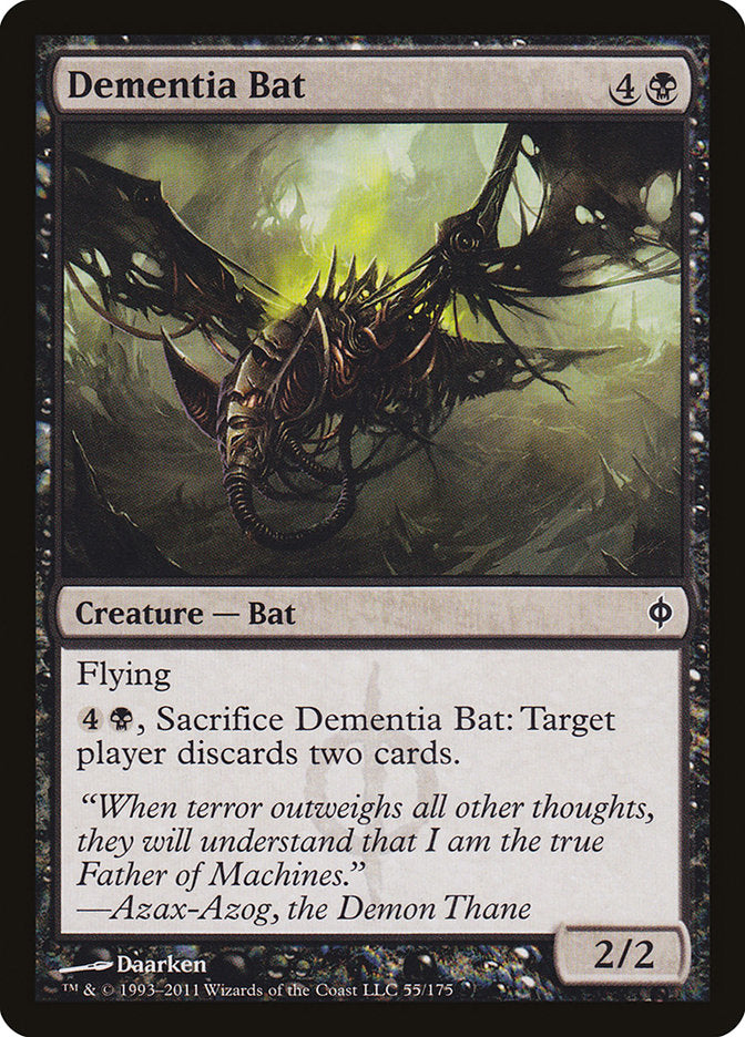 Dementia Bat [New Phyrexia] - Magic: The Gathering - Card Brawlers | Quebec | Canada |