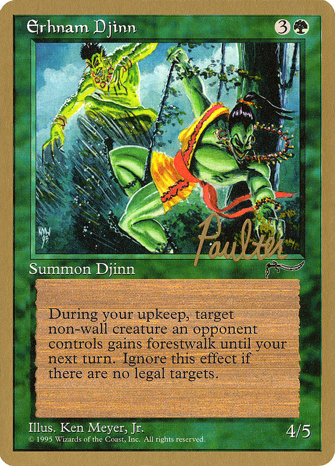 Erhnam Djinn (Preston Poulter) [Pro Tour Collector Set] - Magic: The Gathering - Card Brawlers | Quebec | Canada |