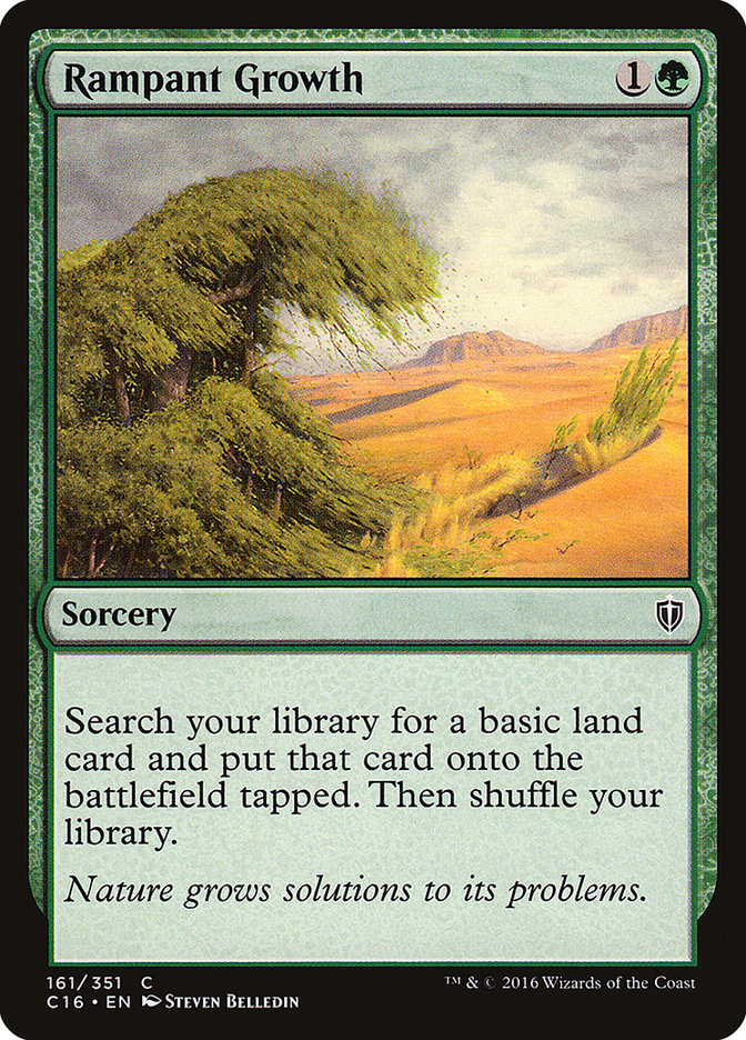 Rampant Growth [Commander 2016] - Magic: The Gathering - Card Brawlers | Quebec | Canada |