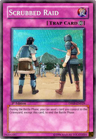 Scrubbed Raid [DP09-EN029] Super Rare - Yu-Gi-Oh! - Card Brawlers | Quebec | Canada |