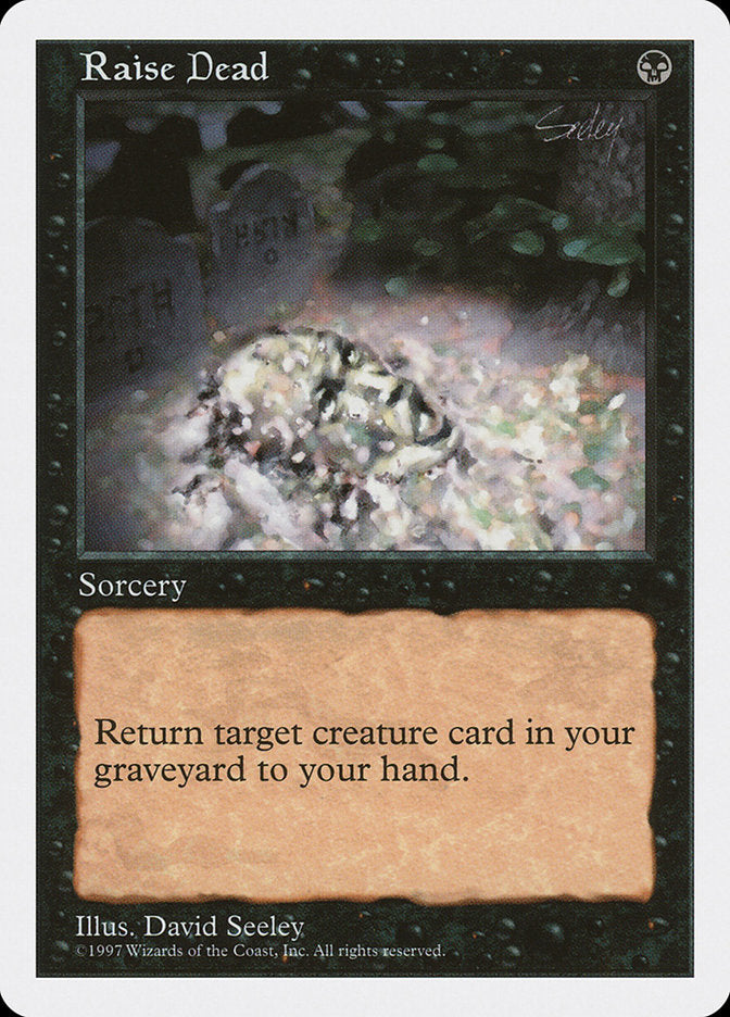 Raise Dead [Fifth Edition] - Magic: The Gathering - Card Brawlers | Quebec | Canada |