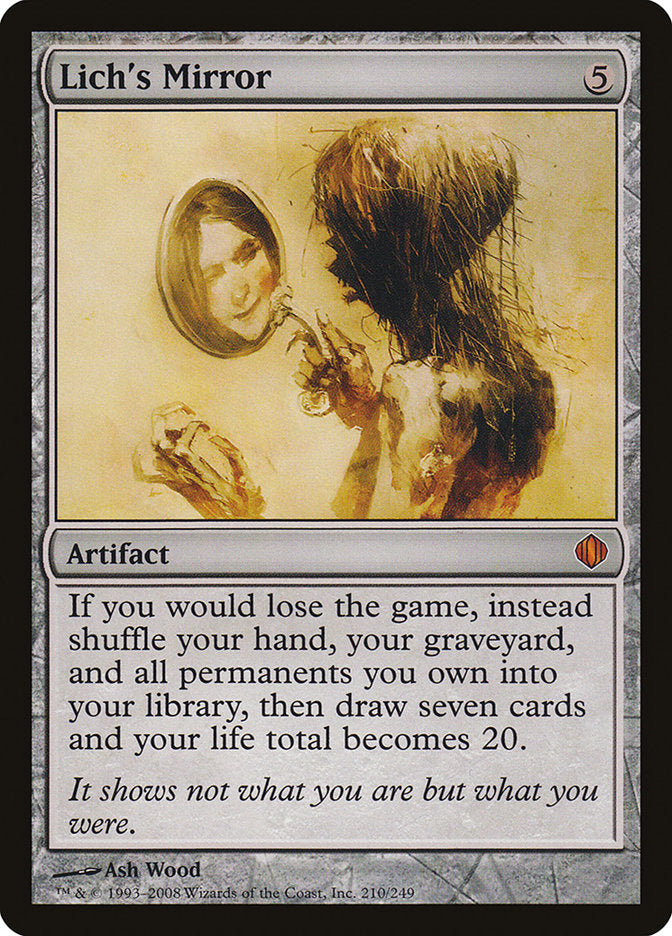 Lich's Mirror [Shards of Alara] - Magic: The Gathering - Card Brawlers | Quebec | Canada |