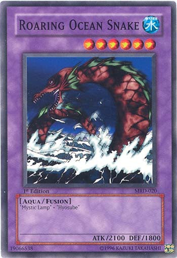 Roaring Ocean Snake [MRD-020] Common - Yu-Gi-Oh! - Card Brawlers | Quebec | Canada |