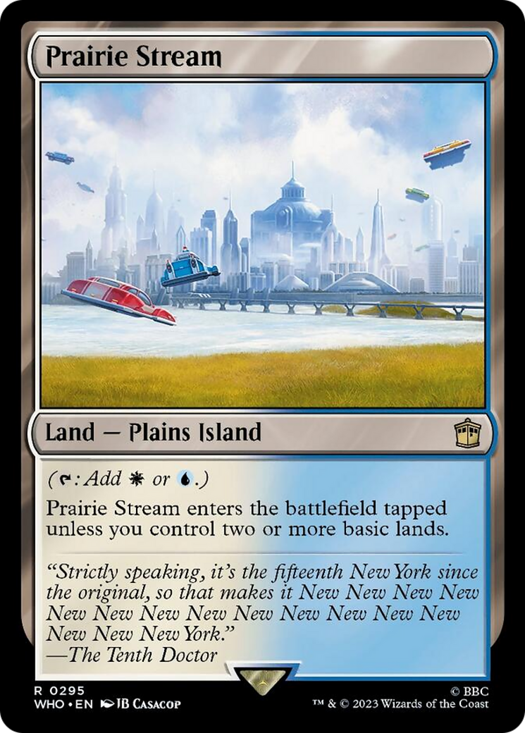 Prairie Stream [Doctor Who] - Magic: The Gathering - Card Brawlers | Quebec | Canada |