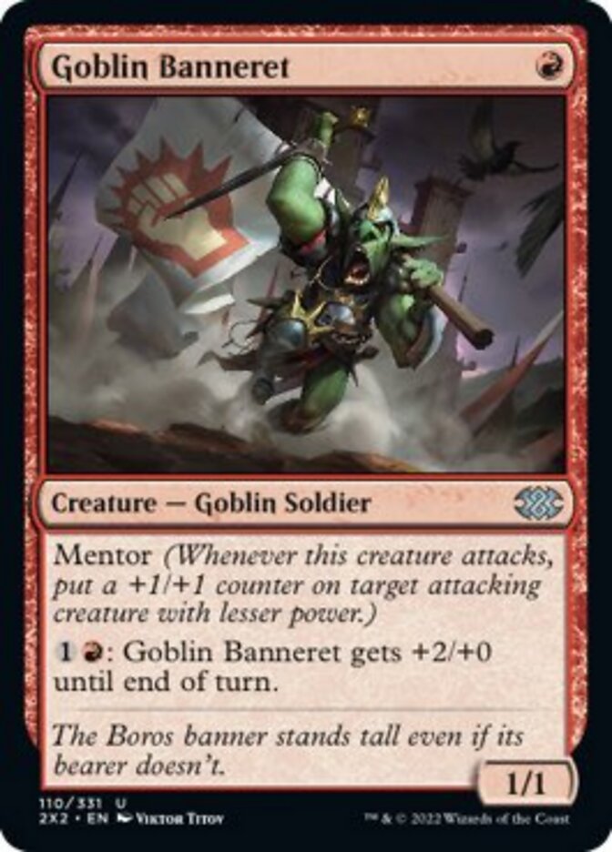 Goblin Banneret [Double Masters 2022] - Magic: The Gathering - Card Brawlers | Quebec | Canada |