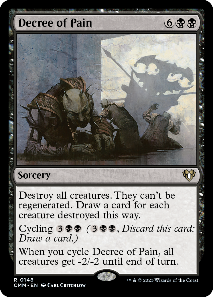 Decree of Pain [Commander Masters] - Magic: The Gathering - Card Brawlers | Quebec | Canada |
