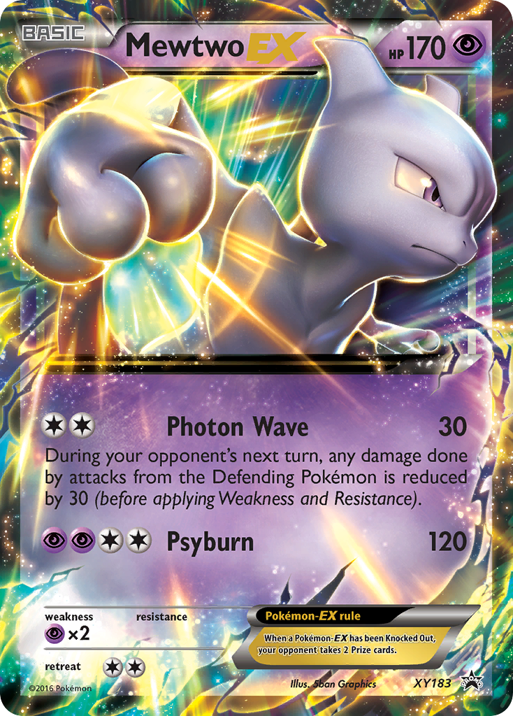 Mewtwo EX (XY183) [XY: Black Star Promos] - Pokémon - Card Brawlers | Quebec | Canada |