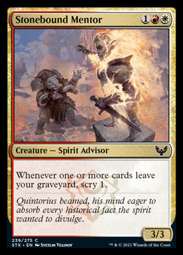 Stonebound Mentor [Strixhaven: School of Mages] - Magic: The Gathering - Card Brawlers | Quebec | Canada |