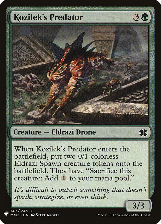 Kozilek's Predator [Mystery Booster] - Magic: The Gathering - Card Brawlers | Quebec | Canada |