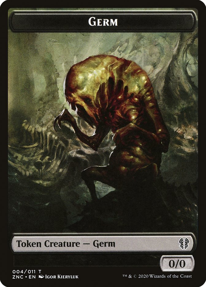 Faerie Rogue // Germ Double-Sided Token [Zendikar Rising Commander Tokens] - Magic: The Gathering - Card Brawlers | Quebec | Canada |