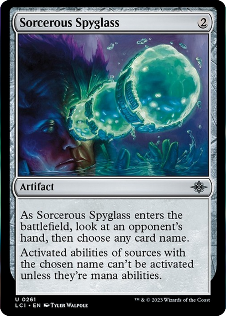 Sorcerous Spyglass [The Lost Caverns of Ixalan] - Magic: The Gathering - Card Brawlers | Quebec | Canada |