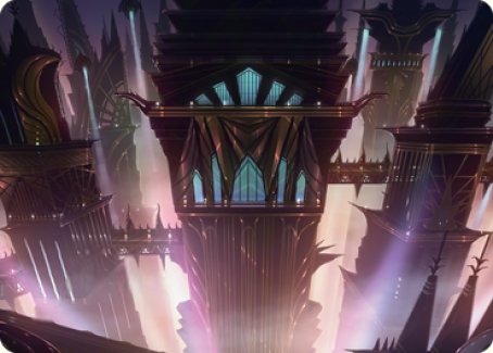 Skybridge Towers Art Card [Streets of New Capenna Art Series] - Magic: The Gathering - Card Brawlers | Quebec | Canada |