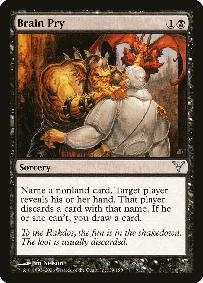 Brain Pry [Dissension] - Magic: The Gathering - Card Brawlers | Quebec | Canada |