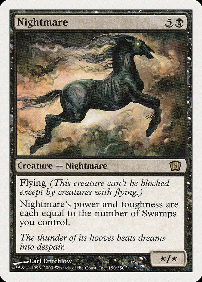 Nightmare [Eighth Edition] - Magic: The Gathering - Card Brawlers | Quebec | Canada |