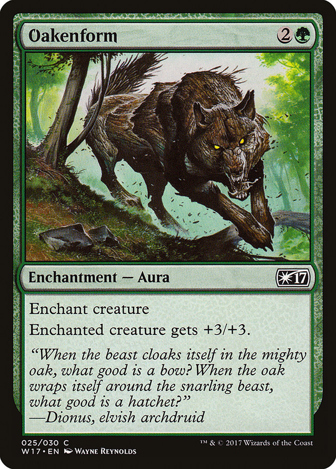 Oakenform [Welcome Deck 2017] - Magic: The Gathering - Card Brawlers | Quebec | Canada |