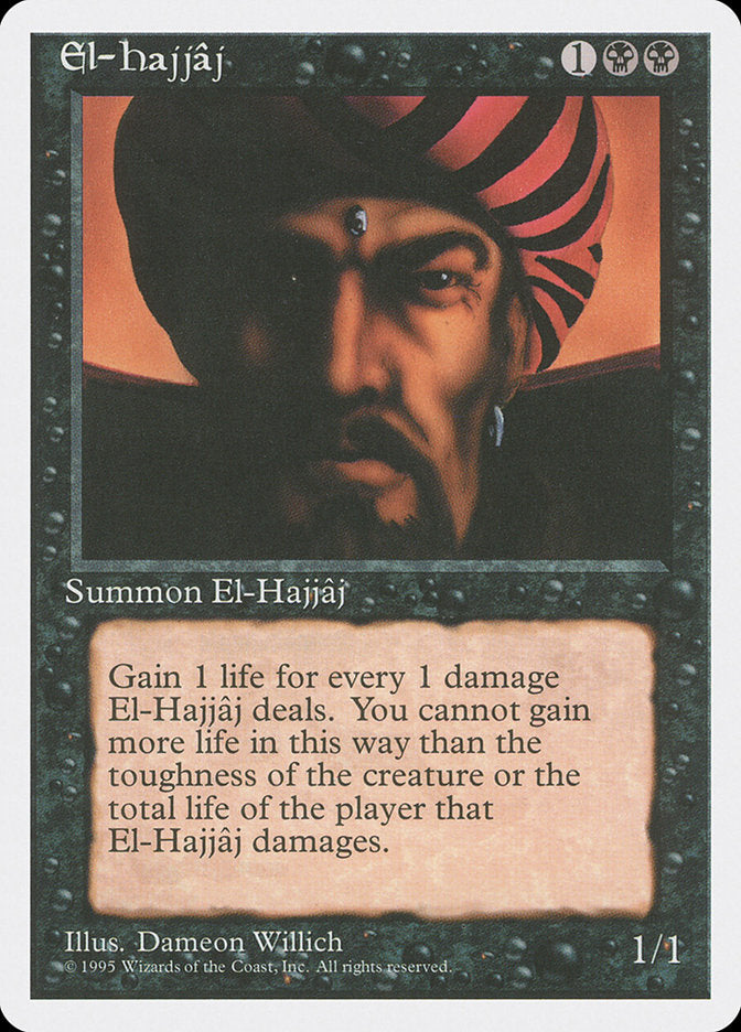 El-Hajjaj [Fourth Edition] - Magic: The Gathering - Card Brawlers | Quebec | Canada |