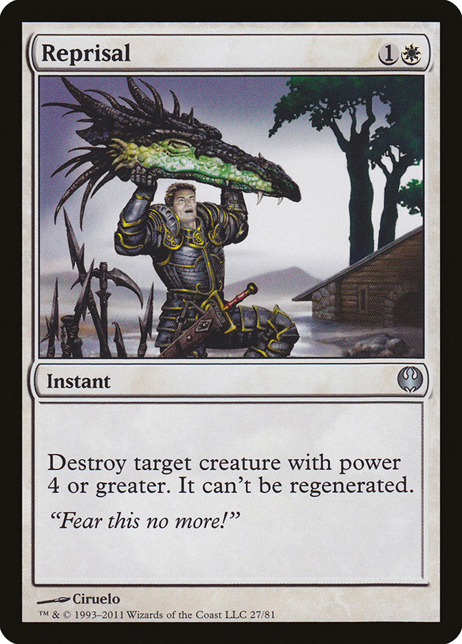 Reprisal [Duel Decks: Knights vs. Dragons] - Magic: The Gathering - Card Brawlers | Quebec | Canada |