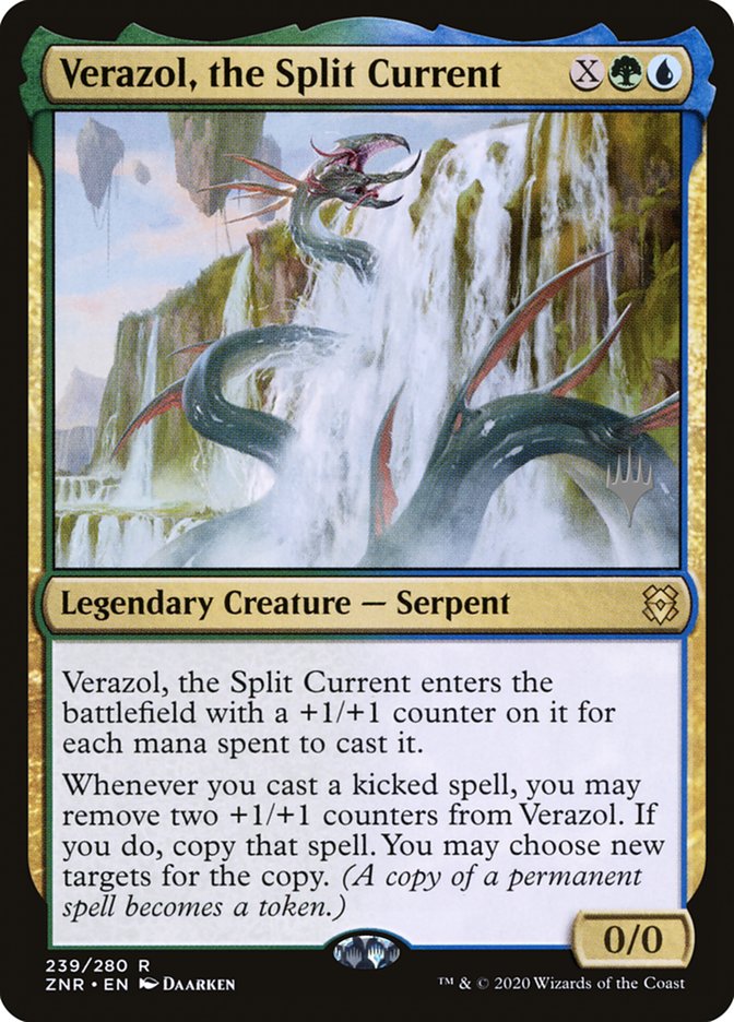 Verazol, the Split Current (Promo Pack) [Zendikar Rising Promos] - Magic: The Gathering - Card Brawlers | Quebec | Canada |