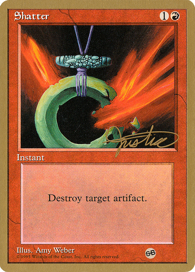 Shatter (Mark Justice) (SB) [Pro Tour Collector Set] - Magic: The Gathering - Card Brawlers | Quebec | Canada |