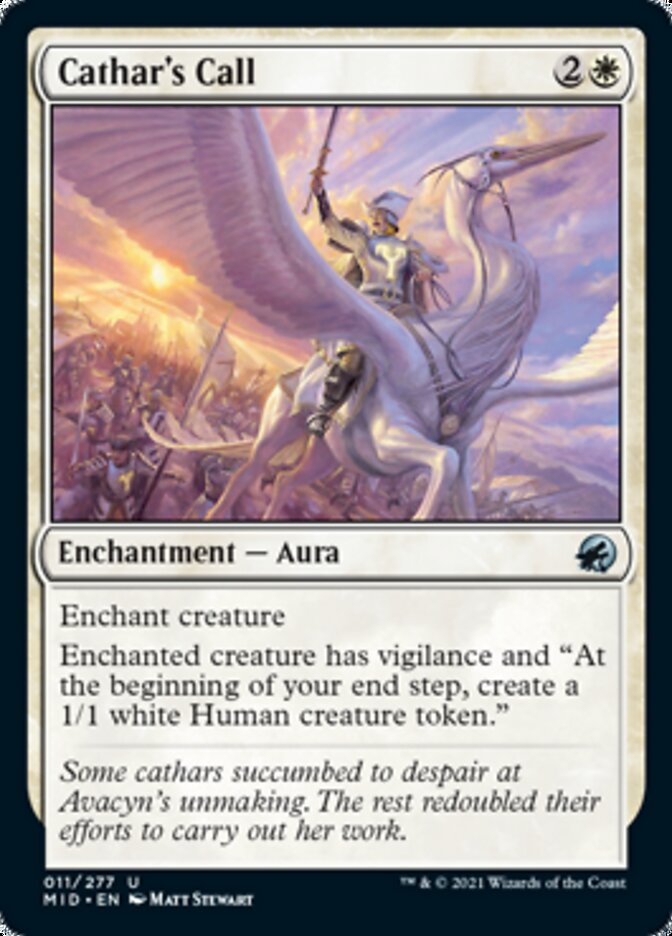 Cathar's Call [Innistrad: Midnight Hunt] - Magic: The Gathering - Card Brawlers | Quebec | Canada |