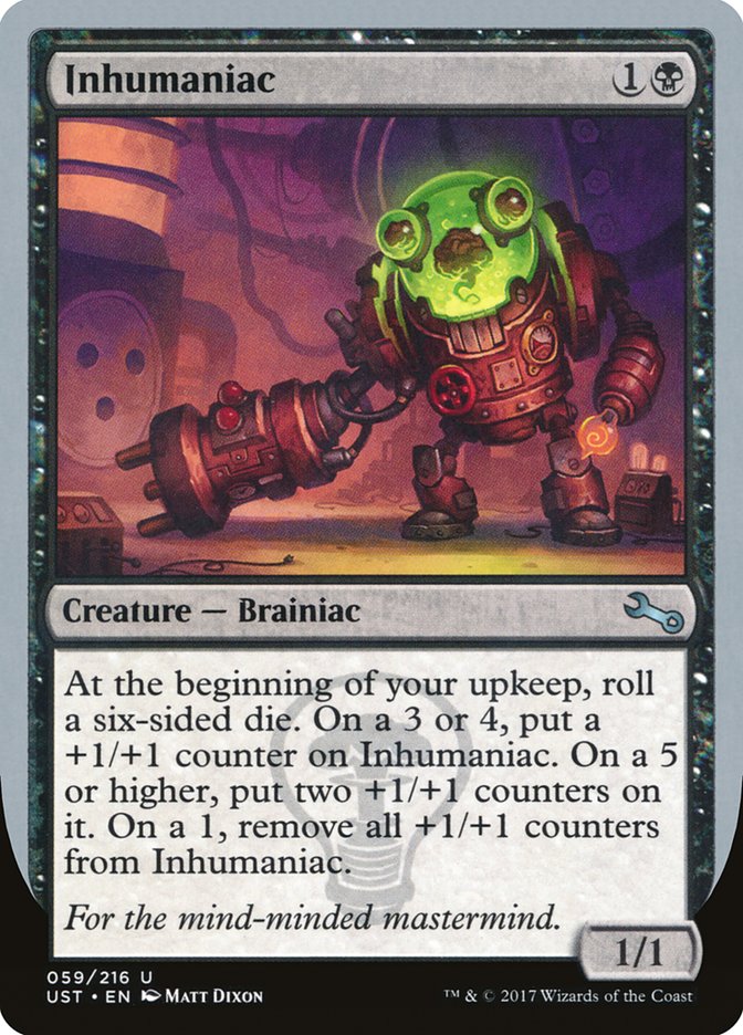 Inhumaniac [Unstable] - Magic: The Gathering - Card Brawlers | Quebec | Canada |
