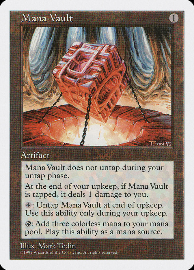Mana Vault [Fifth Edition] - Magic: The Gathering - Card Brawlers | Quebec | Canada |