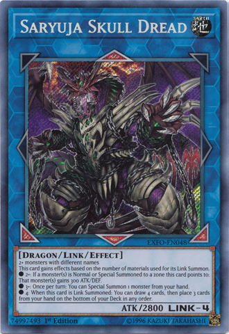 Saryuja Skull Dread [EXFO-EN048] Secret Rare - Yu-Gi-Oh! - Card Brawlers | Quebec | Canada |