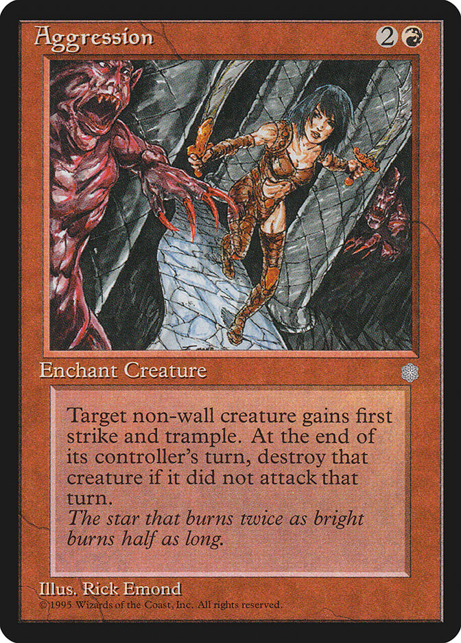 Aggression [Ice Age] - Magic: The Gathering - Card Brawlers | Quebec | Canada |