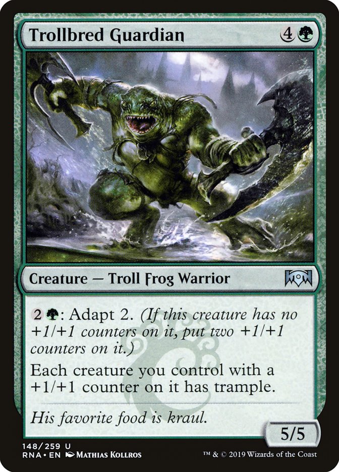 Trollbred Guardian [Ravnica Allegiance] - Magic: The Gathering - Card Brawlers | Quebec | Canada |