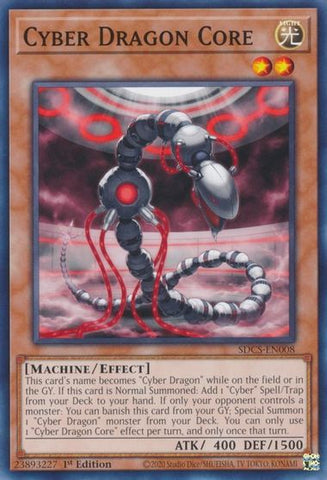 Cyber Dragon Core [SDCS-EN008] Common - Yu-Gi-Oh! - Card Brawlers | Quebec | Canada |