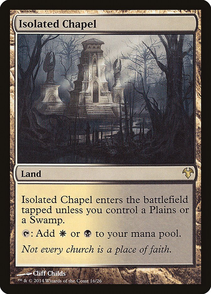 Isolated Chapel [Modern Event Deck 2014] - Magic: The Gathering - Card Brawlers | Quebec | Canada |